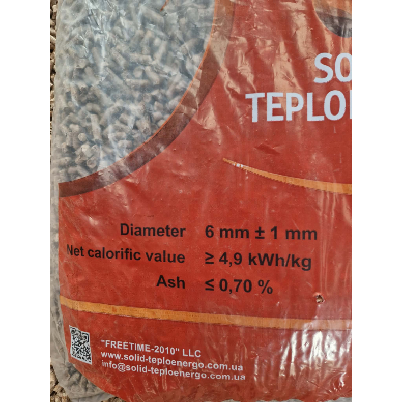 Tr�piller 6 mm 15 kg, EN plus A1, 1050 kg